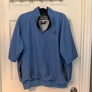 Zero Restriction Men's Blue Windbreaker